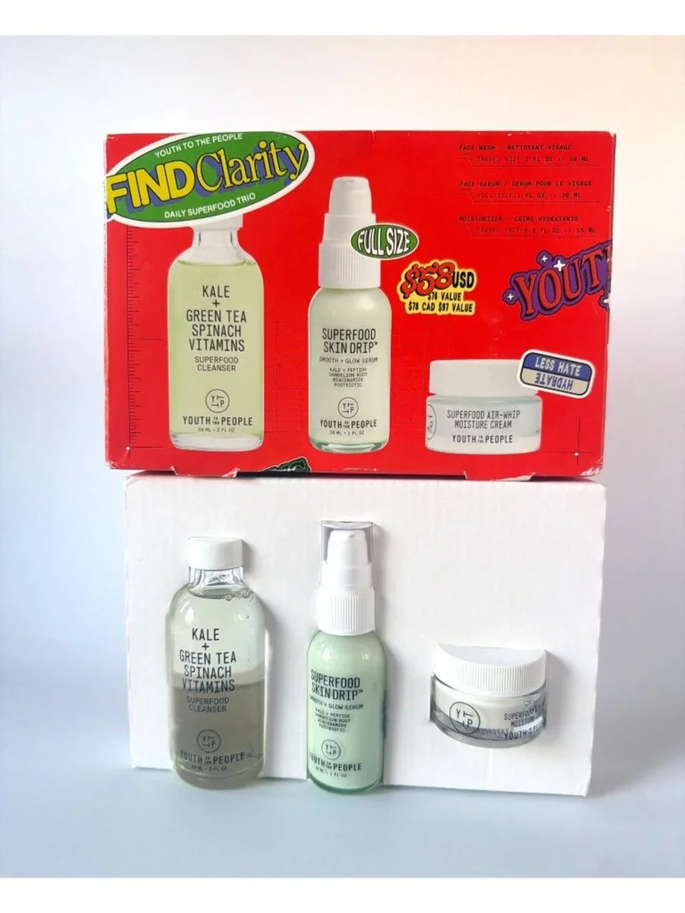 Youth to the People Superfood Routine 2.0 Skincare Set